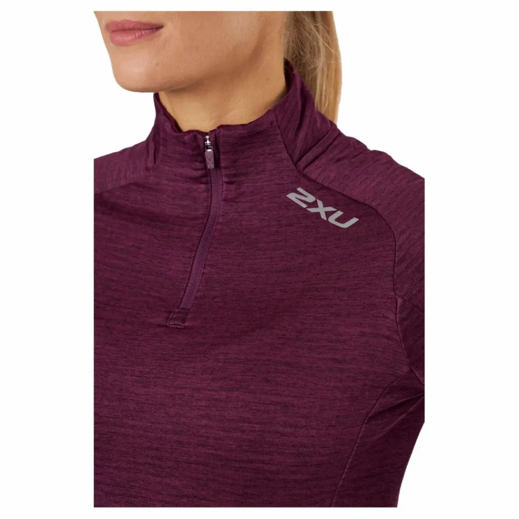 Ignition 1/4 Zip Beet/silver Reflective*2XU Online