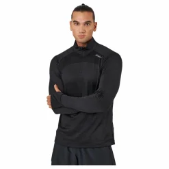 Ignition 1/4 Zip Black/silver Reflective*2XU Clearance