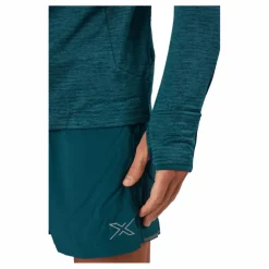 2XU Ignition 1/4 Zip Deep Jade/silver Reflective Blå New