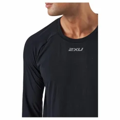 Ignition Base Layer L/s Black/silver Reflective*2XU Hot