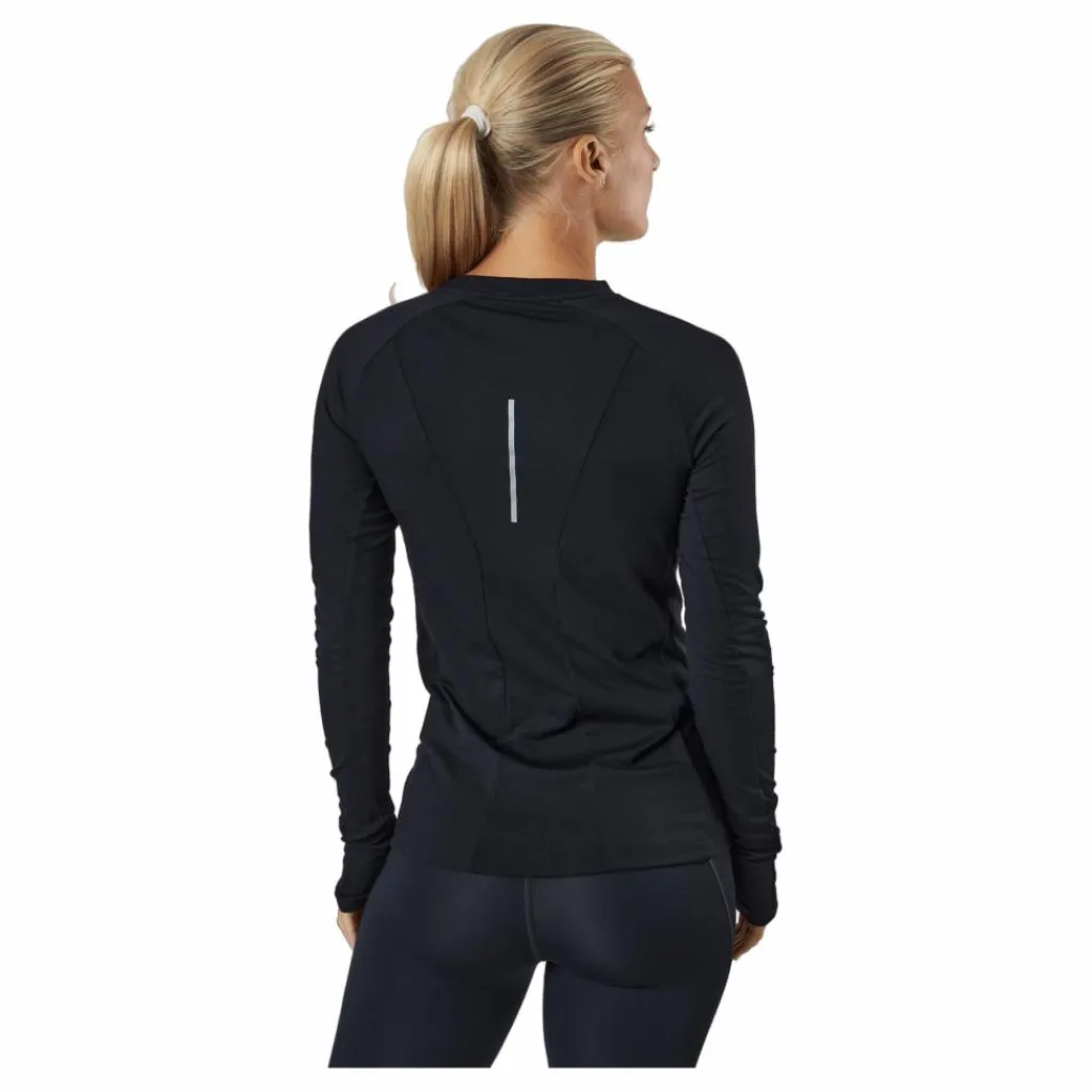 2XU Ignition Base Layer L/s Black/silver Reflective Blå Hot