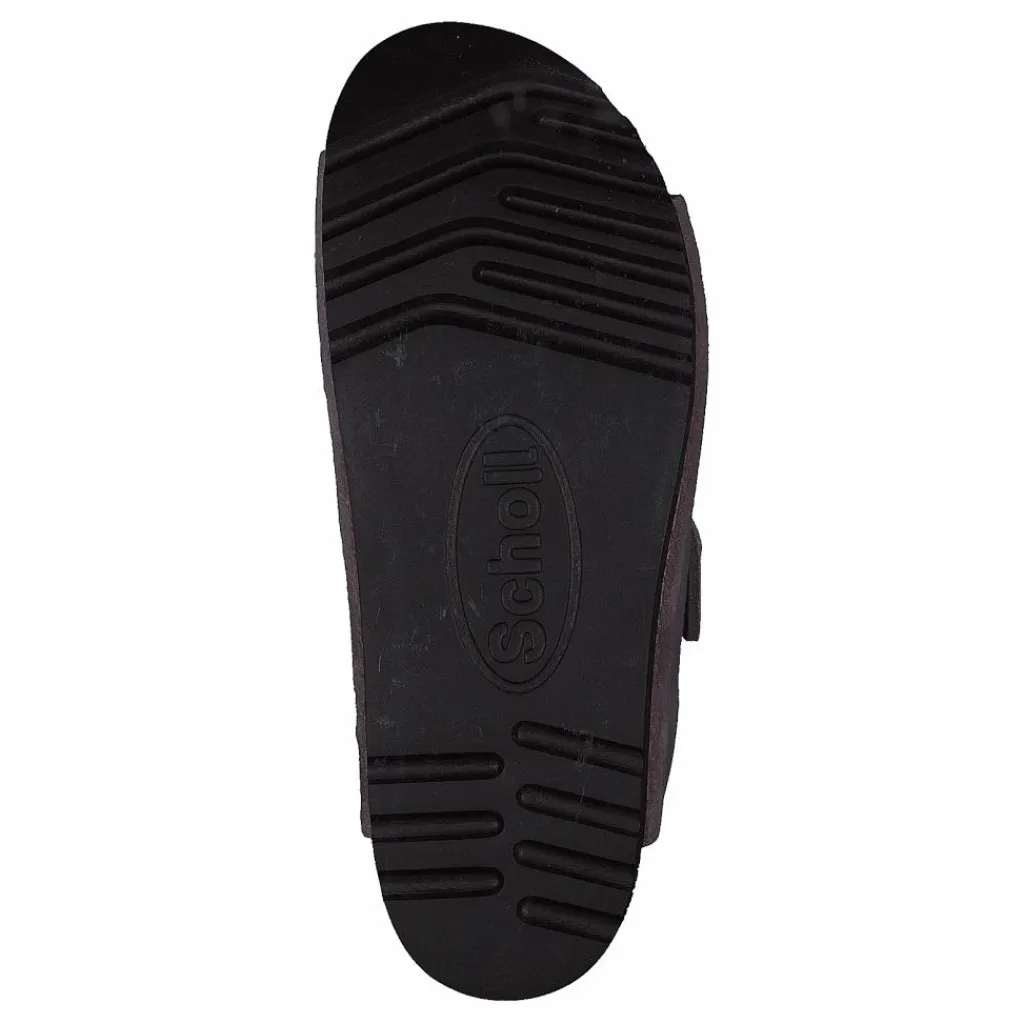Scholl Ilary Velvet Taupe Brun och Lila Discount