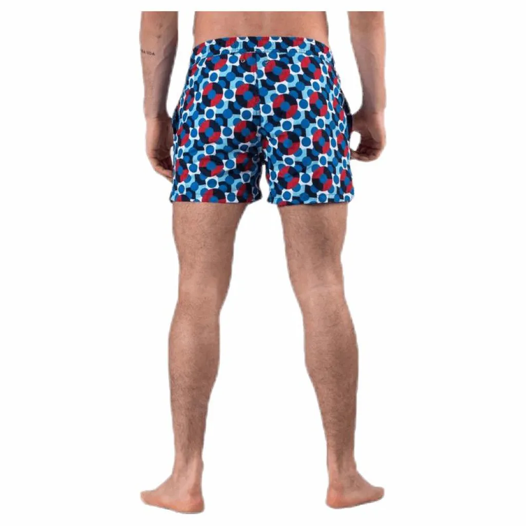 Happy Socks Illusion Dot Swim Shorts Blue Blå