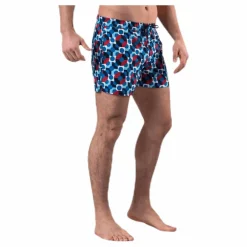 Happy Socks Illusion Dot Swim Shorts Blue Blå