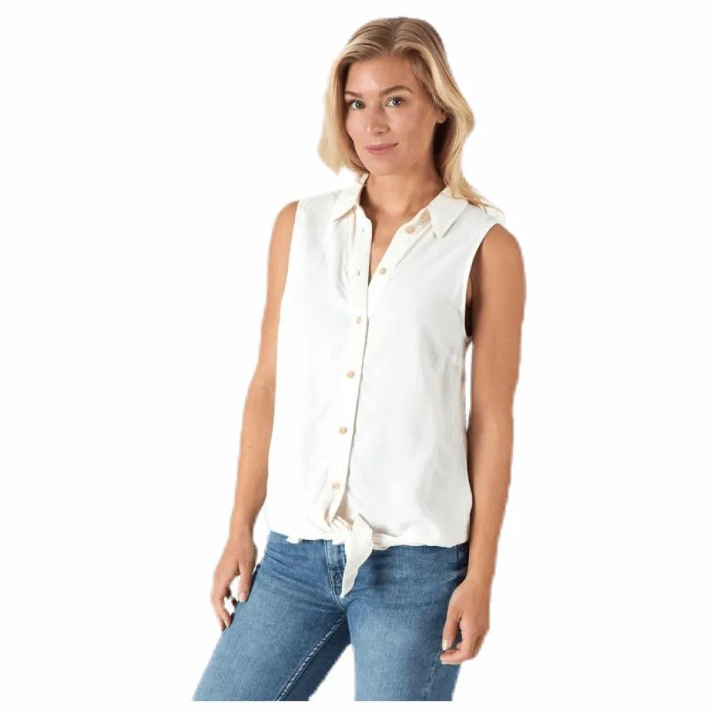 Pieces Iloua Sl Shirt White Vit Sale