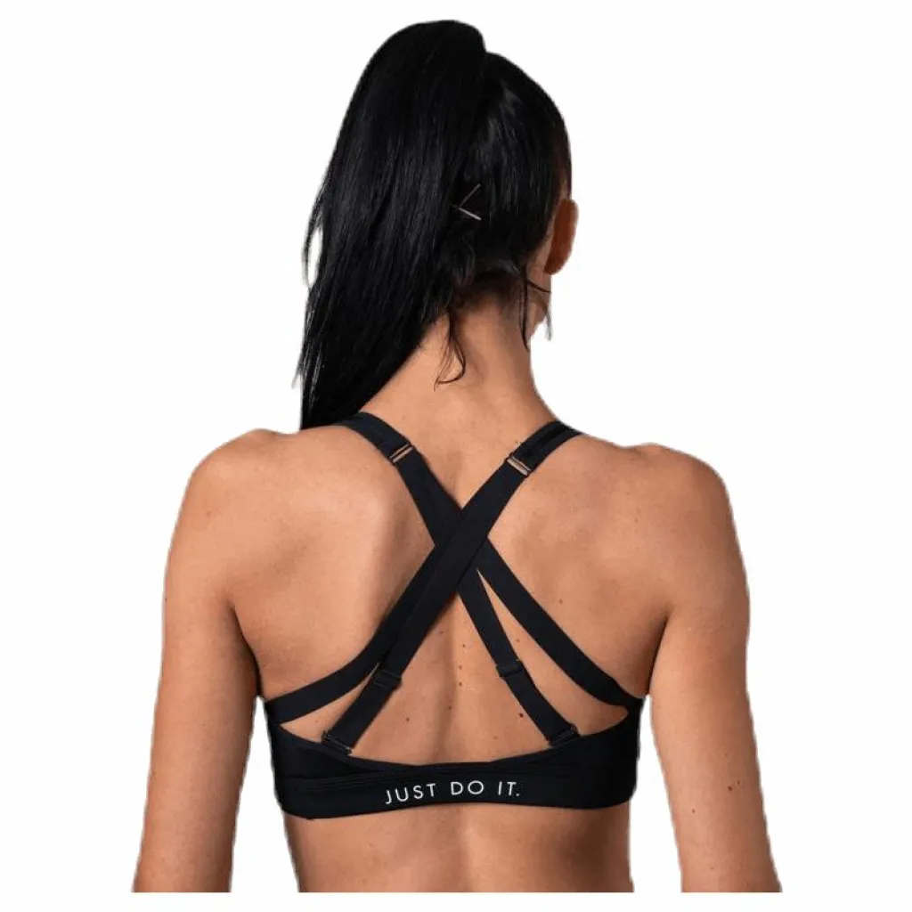 Impact Strappy Bra Grx White/Black*Nike New
