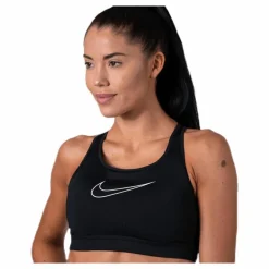 Impact Strappy Bra Grx White/Black*Nike New