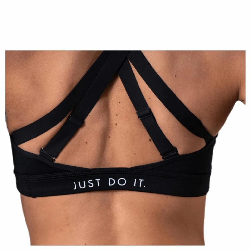 Impact Strappy Bra Grx White/Black*Nike New