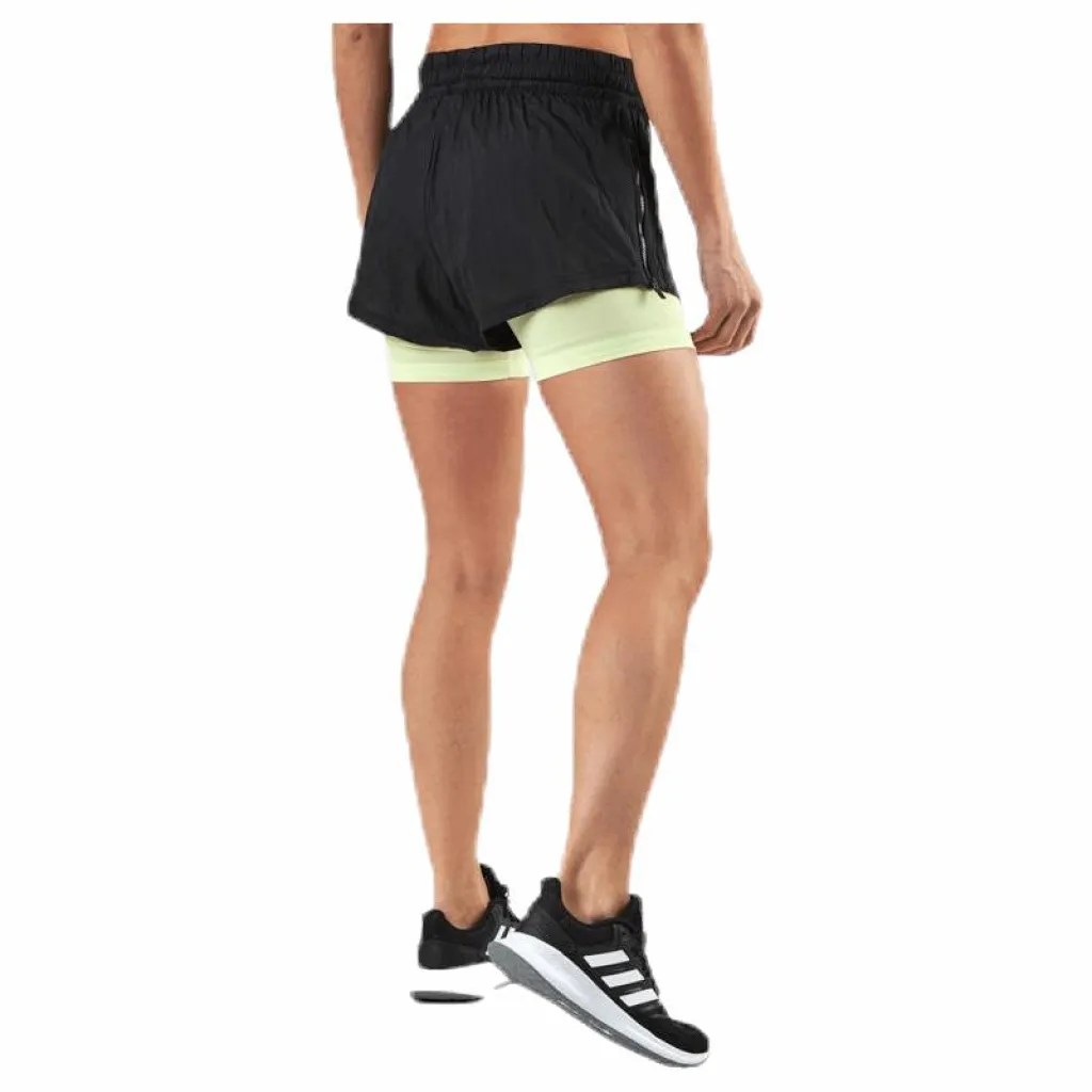 2In1 Short Black/Yellow*adidas