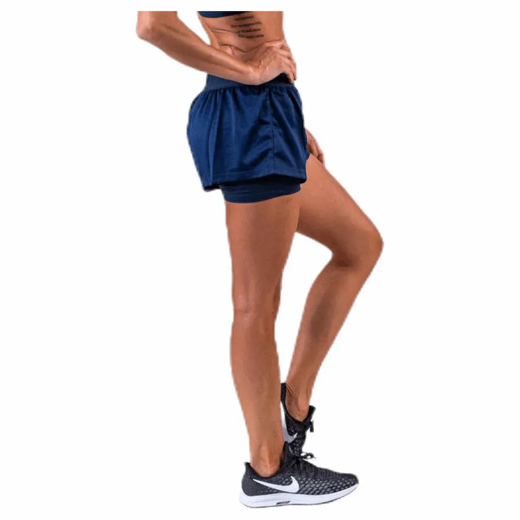 Tommy Hilfiger Sport 2-In-1 Woven Short 3" Blue Blå Best