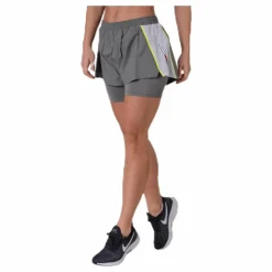 Tommy Hilfiger Sport 2-IN-1 Woven Shorts Grey Grå Clearance