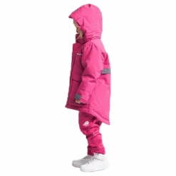 Didriksons Indre Kid's Parka Pink Rosa