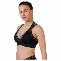 Nike Indy Logo Bra Black/Grey Svart Sale