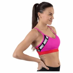 Nike Indy Logo Bra Pink Rosa New