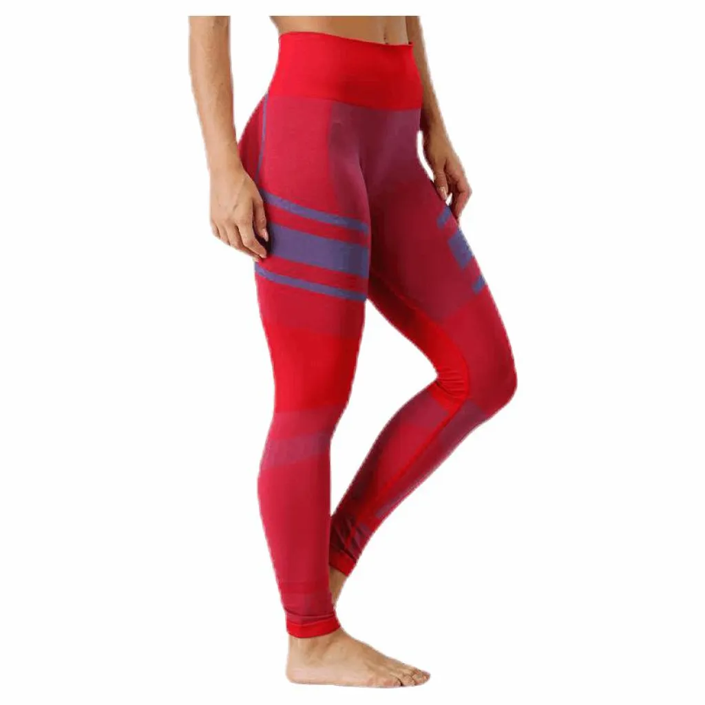 Inez Pants Red*Wyte Hot