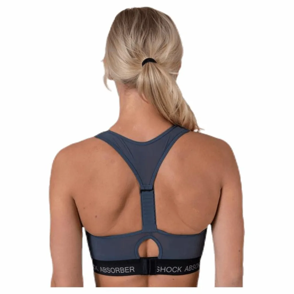 Shock Absorber Infinity Power Bra Black/Grey Svart och Grå New