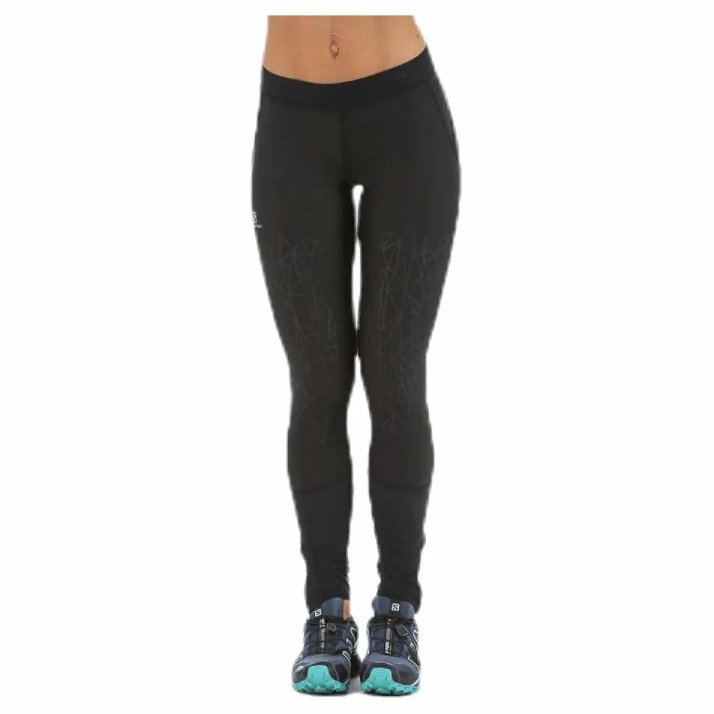 Salomon Intensity Long Tight Black Svart New