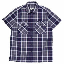 Tuxer Iowa Shirt Dark Navy Check Flerfärgad Hot