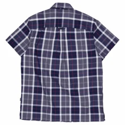 Tuxer Iowa Shirt Dark Navy Check Flerfärgad Hot