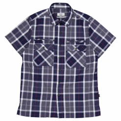 Iowa Shirt Dark Navy Check*Tuxer Online