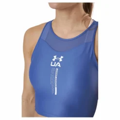 Iso Chill Crop Tank Blue*Under Armour Clearance