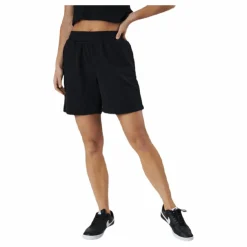 Only Issi Life Shorts Swt Black Svart Hot