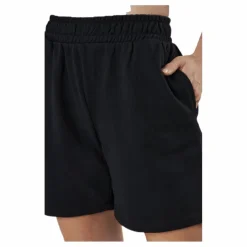 Only Issi Life Shorts Swt Black Svart Hot