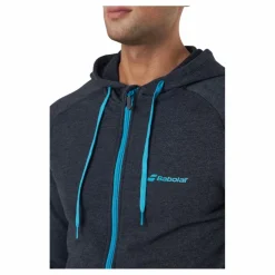 Babolat Jacket Exercise Hood Black Blå Sale