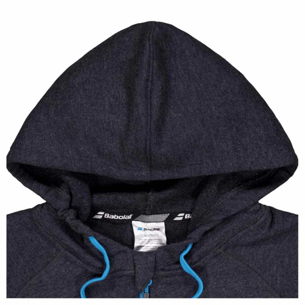 Babolat Jacket Exercise Hood Boy Black Svart Sale