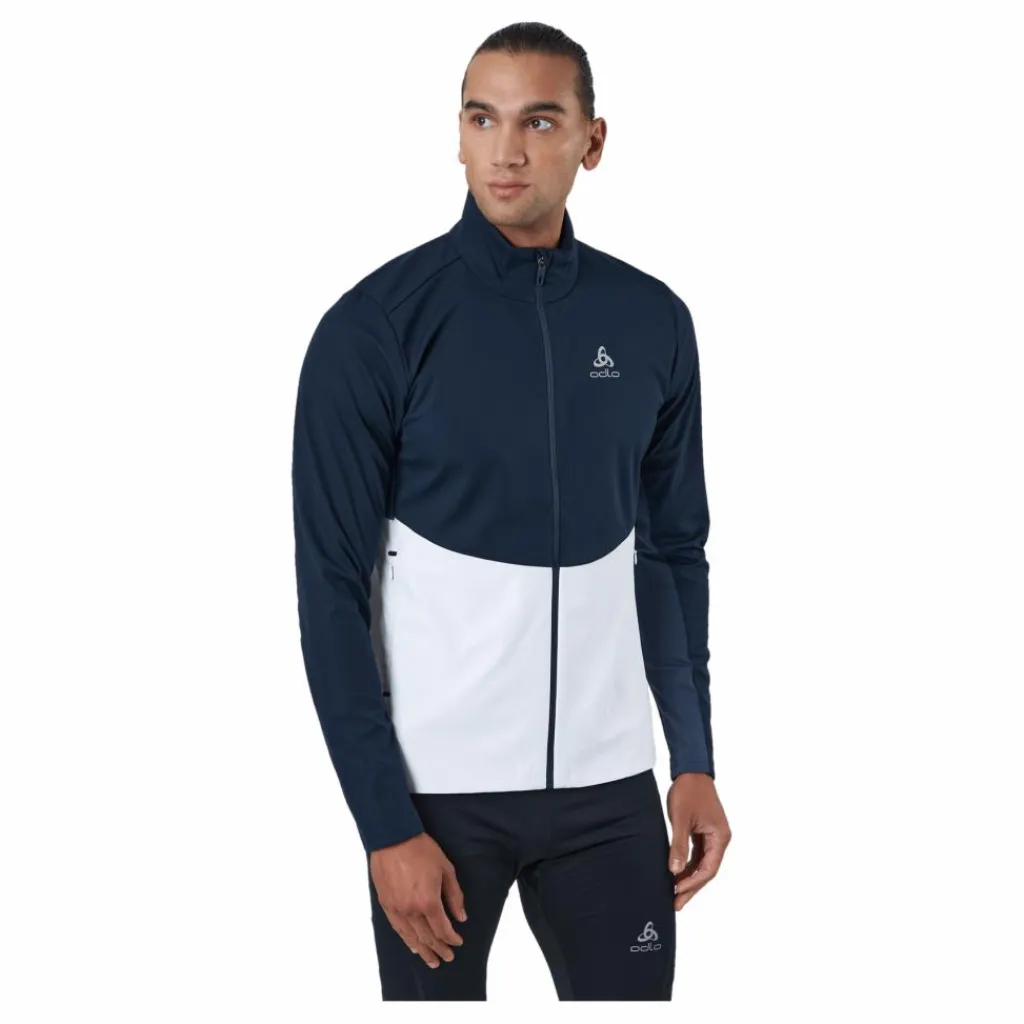 Jacket Markenes Dark Sapphire - White*Odlo Online