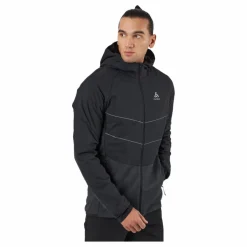 Odlo Jacket Run Easy S-thermic Black Svart New
