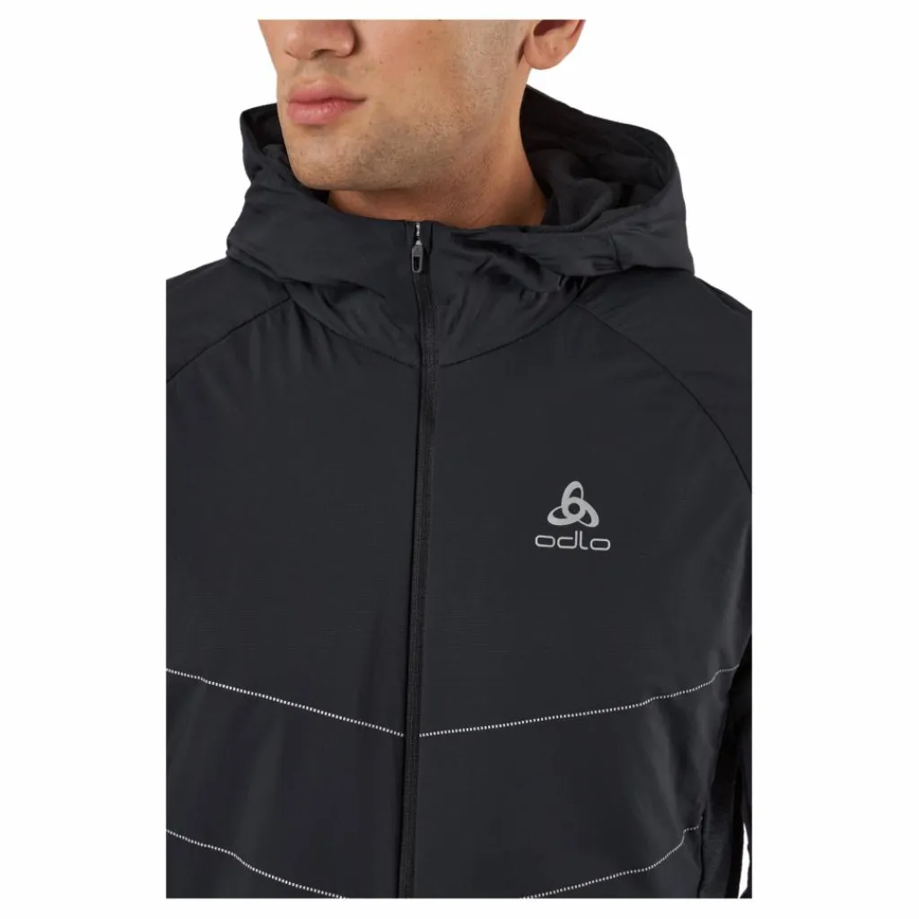 Odlo Jacket Run Easy S-thermic Black Svart New
