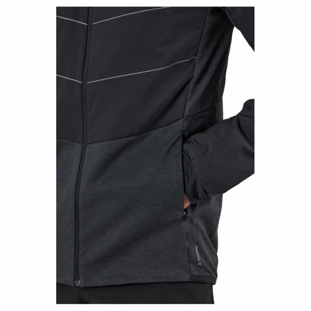Odlo Jacket Run Easy S-thermic Black Svart New