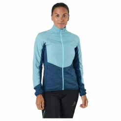 Jacket Run Easy Warm Hybrid Blue Wing Teal - Polynya*Odlo Online