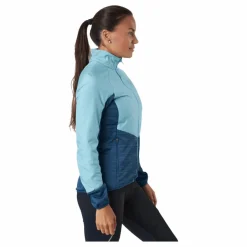 Jacket Run Easy Warm Hybrid Blue Wing Teal - Polynya*Odlo Online