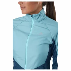 Jacket Run Easy Warm Hybrid Blue Wing Teal - Polynya*Odlo Online