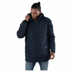 Jackson Winter Jacket Hood Blue*Kappa
