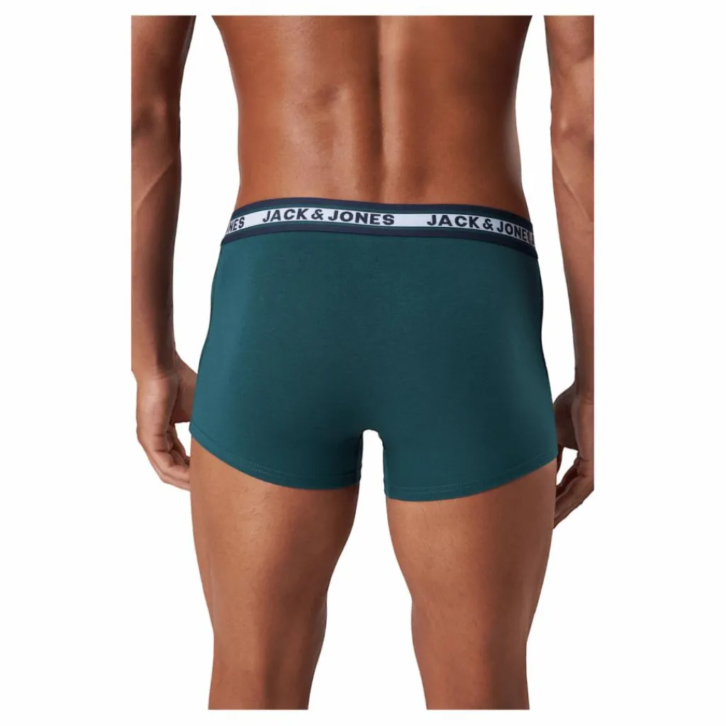 Jack & Jones Jacoliver Trunks 5 Pack Noos Dark Grey Melange Grå Online