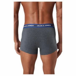 Jack & Jones Jacoliver Trunks 5 Pack Noos Dark Grey Melange Grå Online