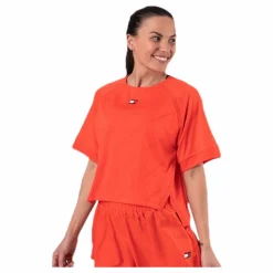 Jacquard Performance Boxy Top*Tommy Hilfiger Sport Best