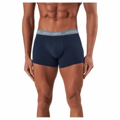 Jack & Jones Jacserge Trunks 5-pack Navy Blazer Blå New