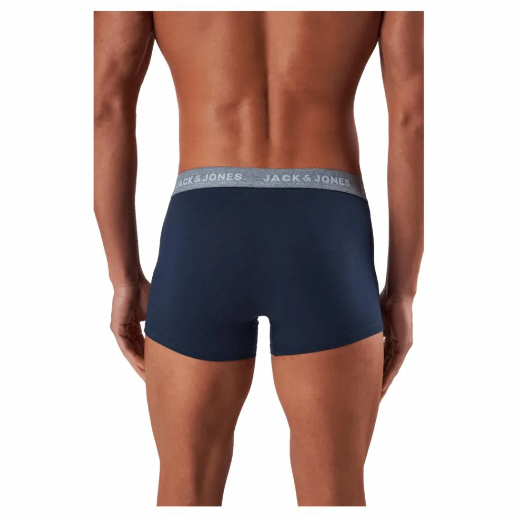 Jack & Jones Jacserge Trunks 5-pack Navy Blazer Blå New