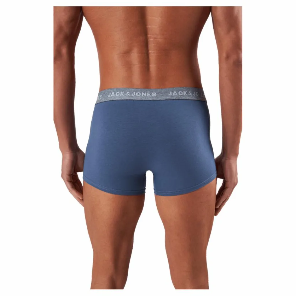 Jack & Jones Jacserge Trunks 5-pack Navy Blazer Blå New