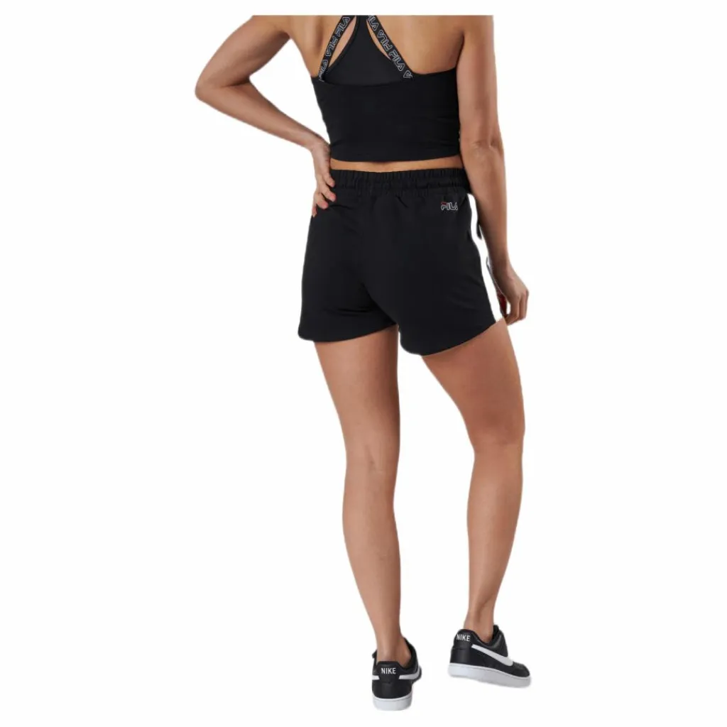 Fila Jadiana Taped Shorts Black Svart Hot