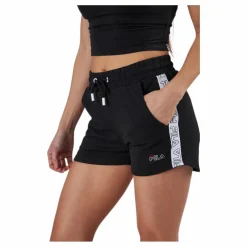 Fila Jadiana Taped Shorts Black Svart Hot