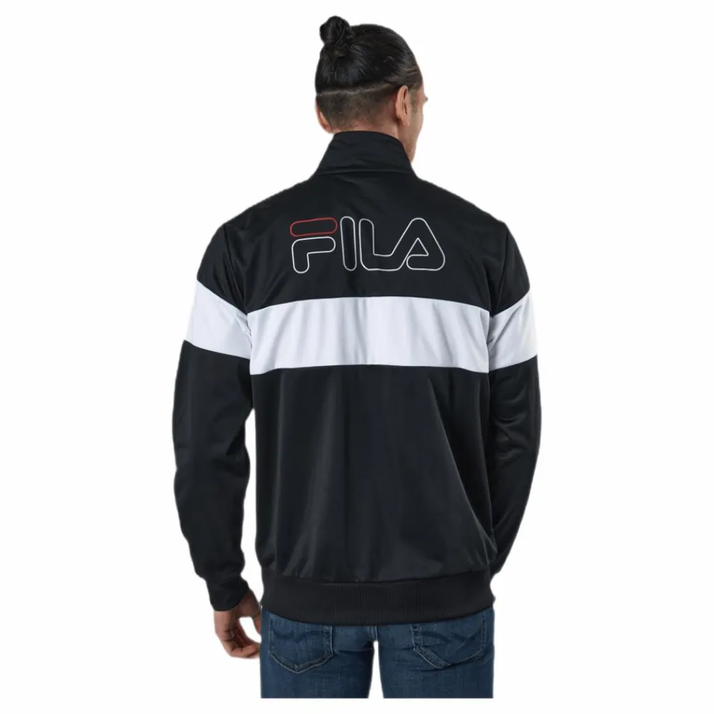 Fila Jairus Taped Track Jacket Black Svart Hot