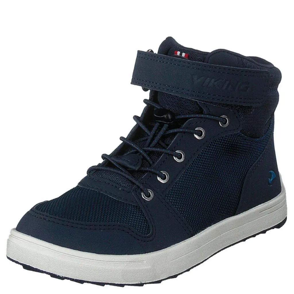 Viking Jakob Mid Kids Gtx Navy Blå Outlet