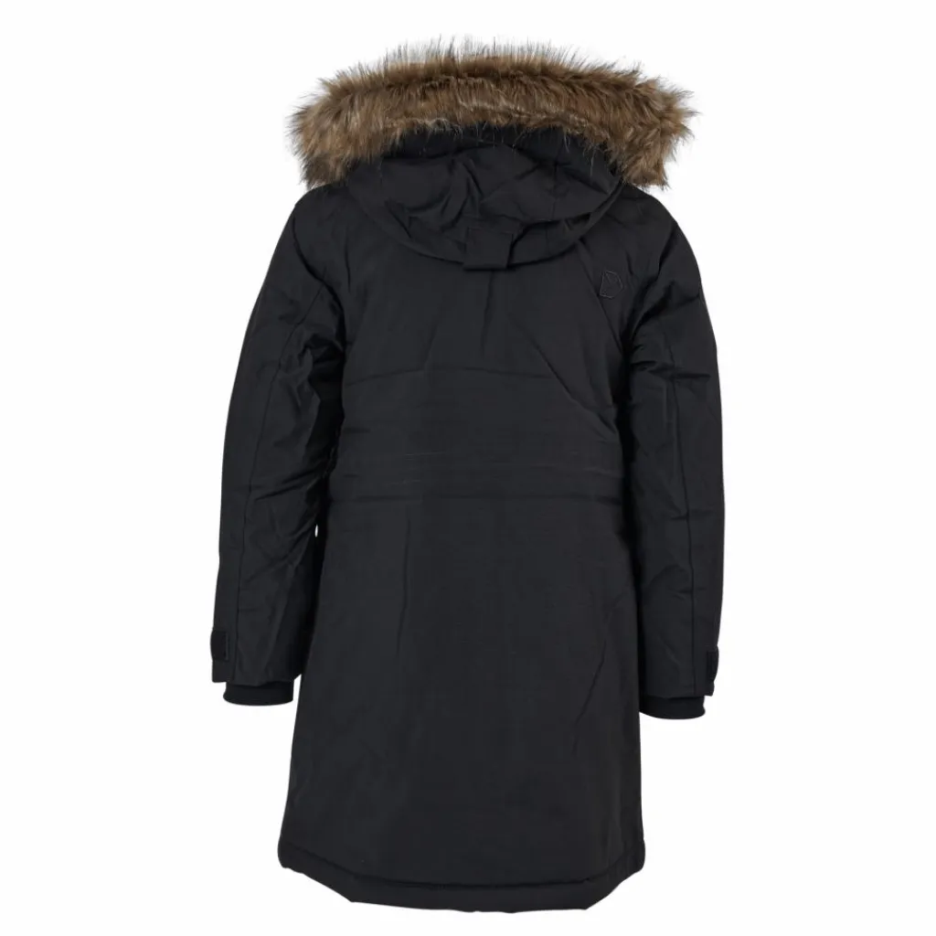 Didriksons Jamila Gs Parka 3 Black Svart Hot