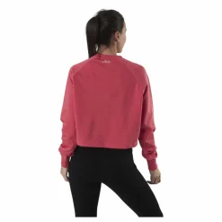 Jamina Cropped Crew Sweat Pink*Fila Best