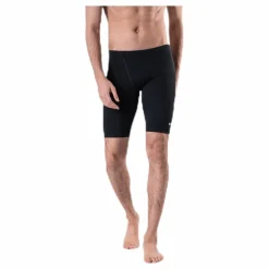 Nike Swim Jammer With Gusset Black Svart